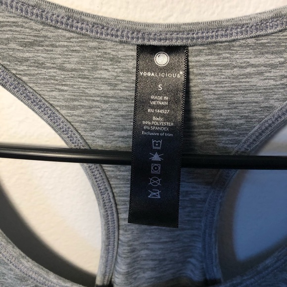 Dark/light gray workout tanks - Picture 6 of 6